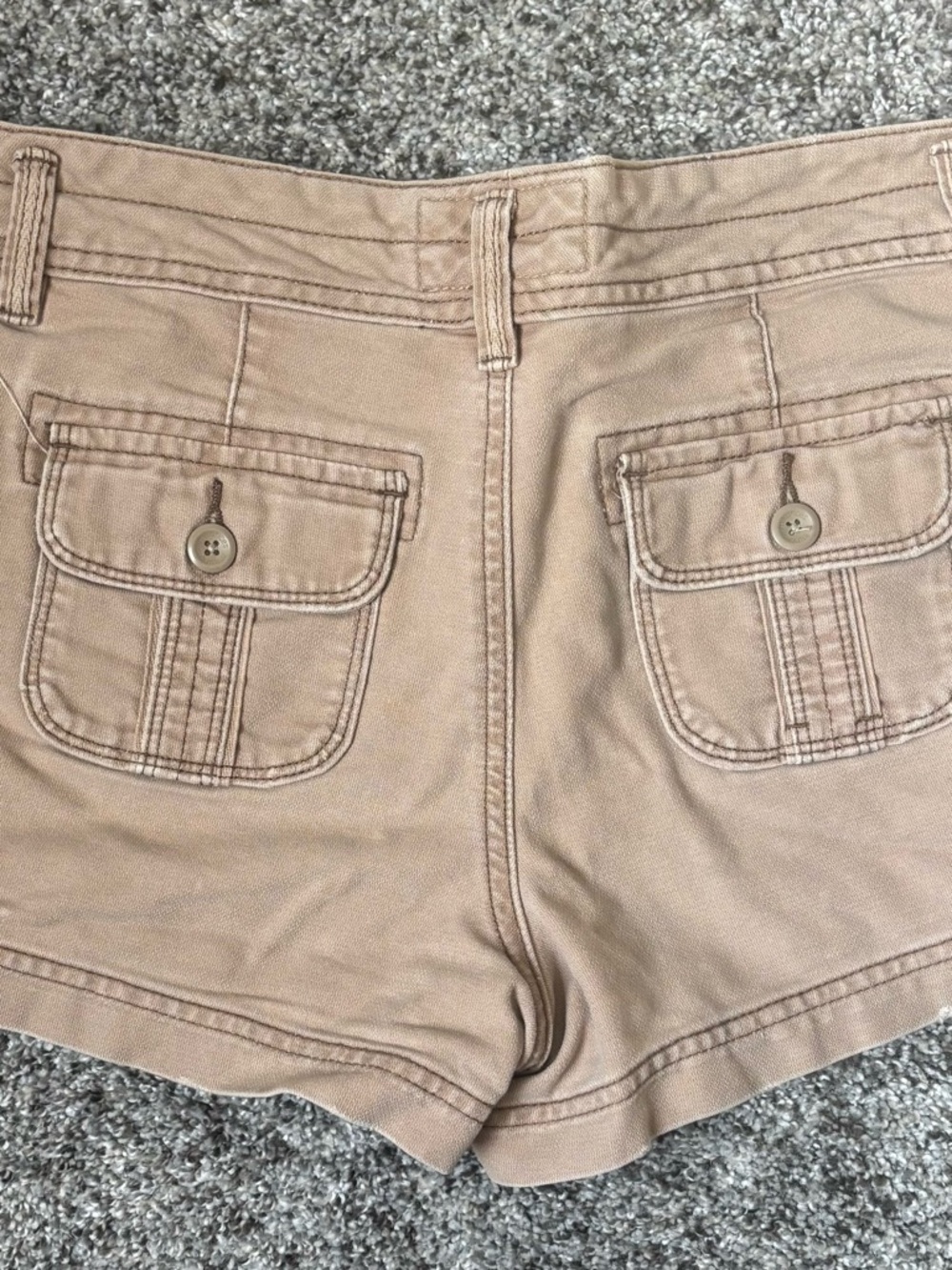 Maurices Tan High-Rise Casual Shorts - Picture 2 of 4